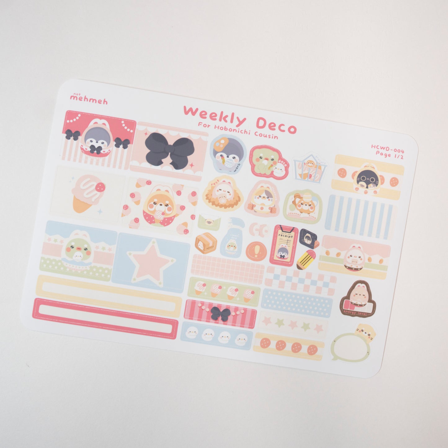 Happy Easter Hobonichi Cousin Weekly Kit