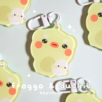 Froggo & Duckie - The Original Keychain
